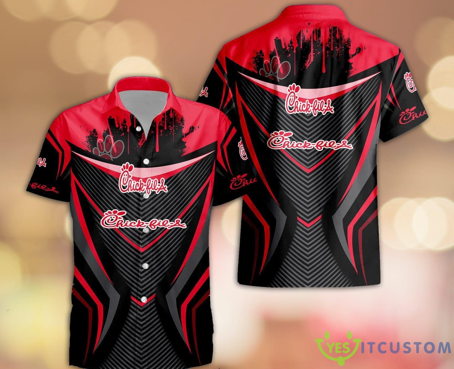 chick-fil-a Hawaiian Shirt New Trend Summer Vacation Gift 2 chick-fil-a Hawaiian Shirt New Trend Summer Vacation Gift Product Photo 1