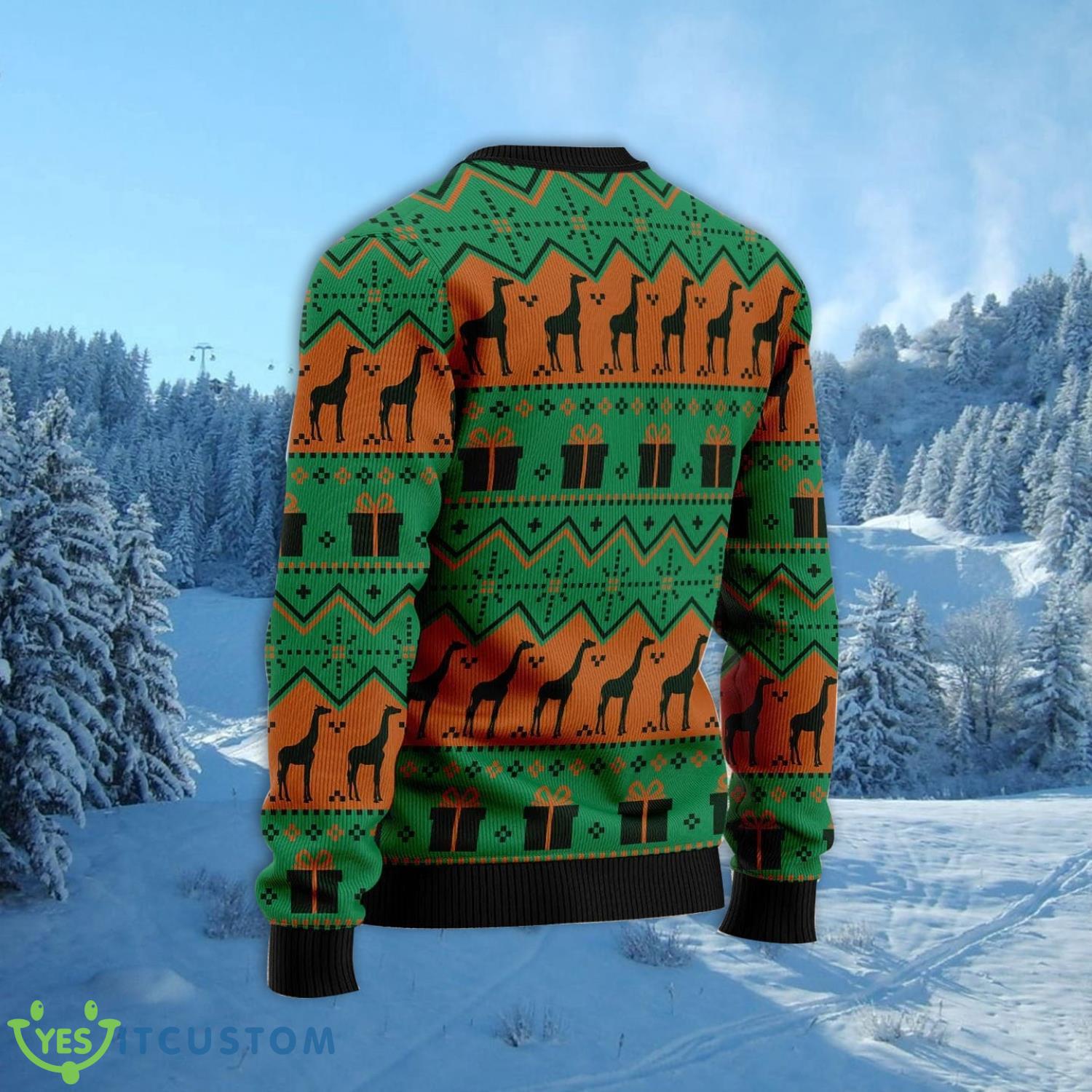 Christmas Tree Giraffe 3D Ugly Christmas Sweater For Men And Women Christmas Gift 3 Christmas Tree Giraffe 3D Ugly Christmas Sweater For Men And Women Christmas Gift Product Photo 3