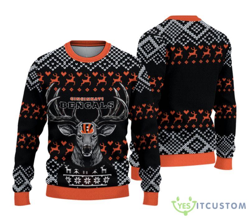 Cincinnati Bengals Christmas Reindeer Limited Color Gift Fans AOP For Men And Women 3 Cincinnati Bengals Christmas Reindeer Limited Color Gift Fans AOP For Men And Women - Cincinnati Bengals Christmas Reindeer Limited Color Gift Fans AOP For Men And Women