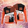 Cincinnati Bengals Skull 3D Sweater Funny Ugly Christmas For Men And Women - Cincinnati Bengals Skull 3D Sweater Funny Ugly Christmas For Men And Women