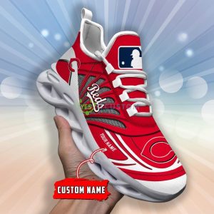 Cincinnati Reds Personalized Max Soul Shoes Product Photo 1