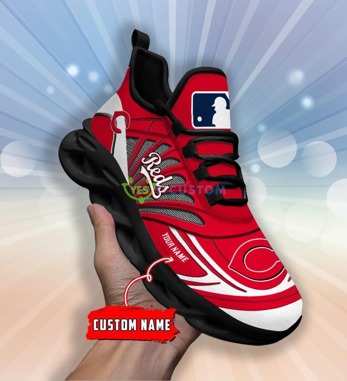 Cincinnati Reds Personalized Max Soul Shoes 6 Cincinnati Reds Personalized Max Soul Shoes Product Photo 6