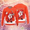 Cleveland Browns Dab Santa 3D Sweater Funny Ugly Christmas For Men And Women - Cleveland Browns Dab Santa 3D Sweater Funny Ugly Christmas For Men And Women