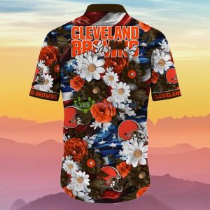 Cleveland Browns NFL Hawaiian Shirt Independence Day Summer Football Best Gift For Real Fans 5 Cleveland Browns NFL Hawaiian Shirt Independence Day Summer Football Best Gift For Real Fans Product Photo 3