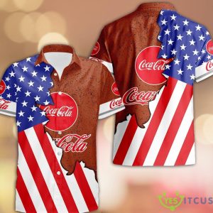 coca-cola Hawaiian Shirt New Trend Summer Vacation Gift Product Photo 1