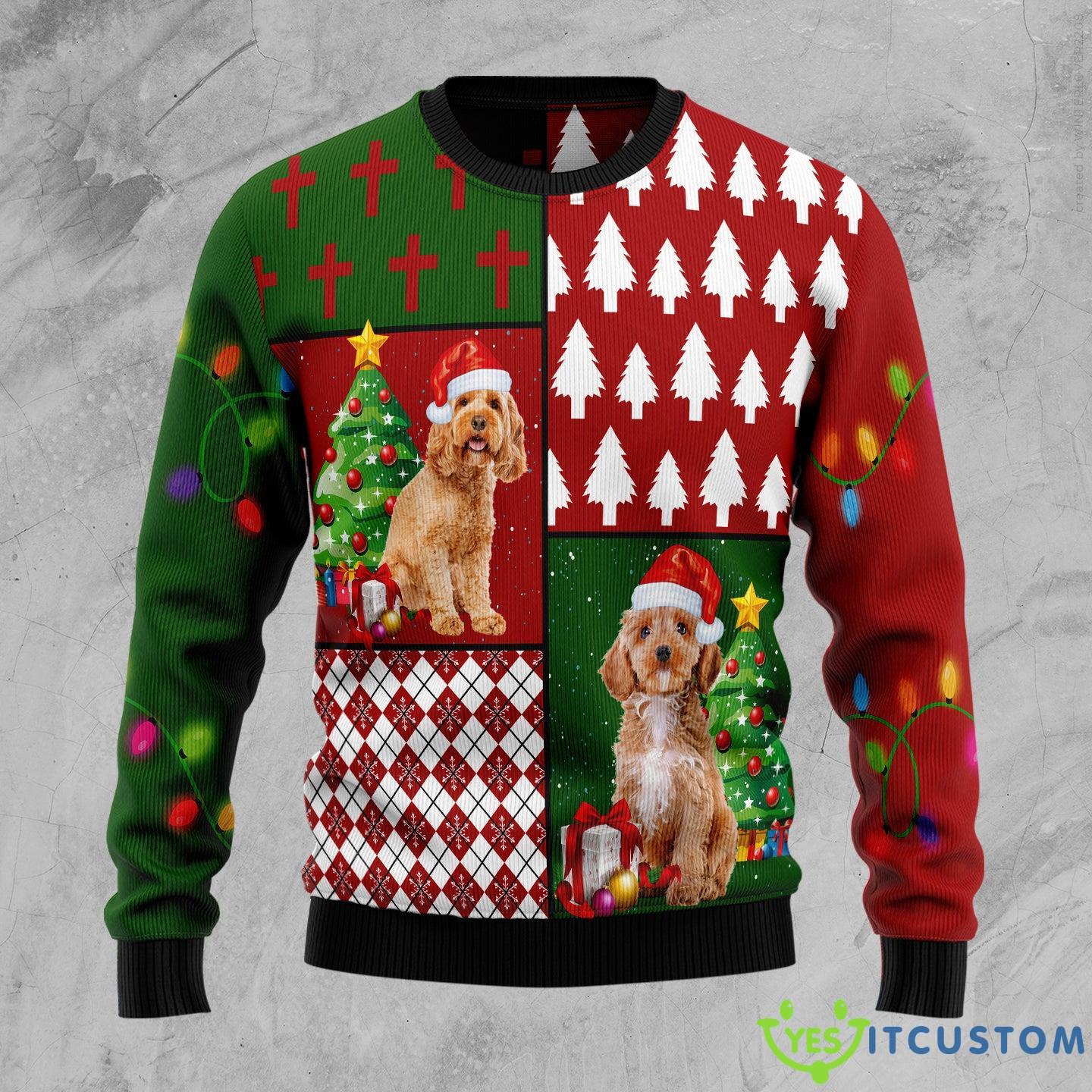Cockapoo Hohoho Ugly Christmas Sweater Gift Men Women 5 Cockapoo Hohoho Ugly Christmas Sweater Gift Men Women - Cockapoo Hohoho Ugly Christmas Sweater Gift Men Women_1