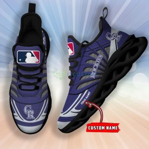 Colorado Rockies Personalized Max Soul Shoes 9 Colorado Rockies Personalized Max Soul Shoes Product Photo 4