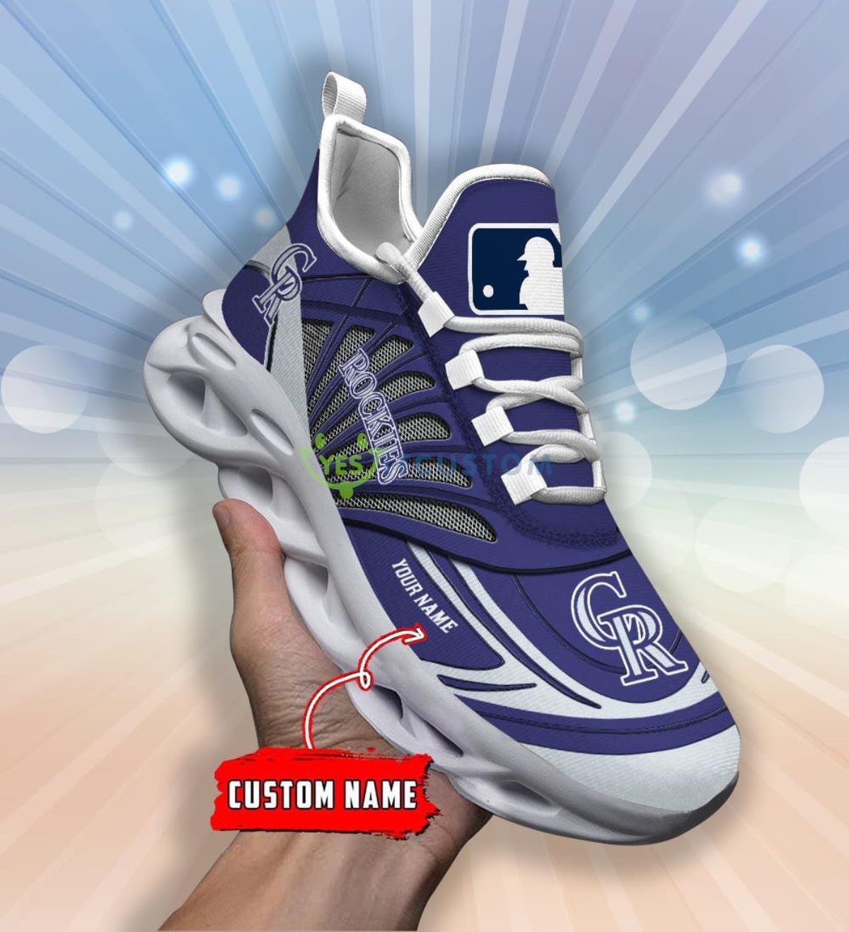 Colorado Rockies Personalized Max Soul Shoes 13 Colorado Rockies Personalized Max Soul Shoes Product Photo 1