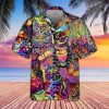 Colorful Cat All Printed 3D Hawaiian Shirt For Cat Lovers Product Photo 1