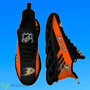 Custom Name Anaheim Ducks NHL Max Soul Shoes Special Gift Product Photo 2