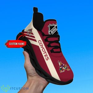 Custom Name Arizona Coyotes NHL Max Soul Shoes Special Gift Product Photo 1