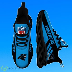 Custom Name Carolina Panthers NFL Max Soul Shoes Special Gift Product Photo 3