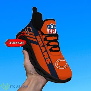 Custom Name Chicago Bears NFL Max Soul Shoes Special Gift Product Photo 1