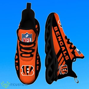 Custom Name Cincinnati Bengals NFL Max Soul Shoes Special Gift Product Photo 3