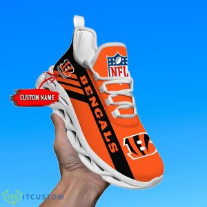 Custom Name Cincinnati Bengals NFL Max Soul Shoes Special Gift Product Photo 1