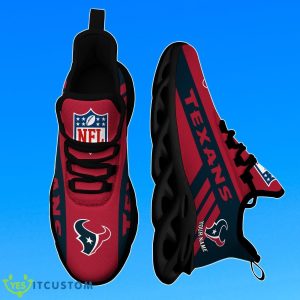 Custom Name Houston Texans NFL Max Soul Shoes Special Gift Product Photo 3
