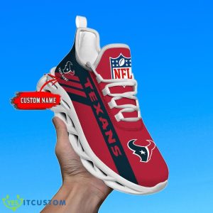 Custom Name Houston Texans NFL Max Soul Shoes Special Gift Product Photo 1