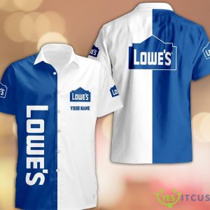 Custom Name lowe's Hawaiian Shirt New Trend Summer Vacation Gift Product Photo 1