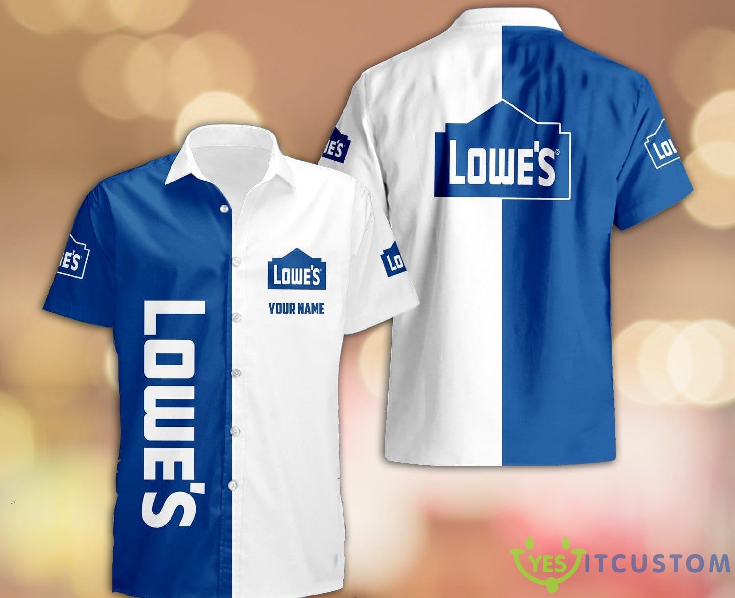 Custom Name lowe's Hawaiian Shirt New Trend Summer Vacation Gift 2 custom name lowes hawaiian shirt new trend summer vacation gift