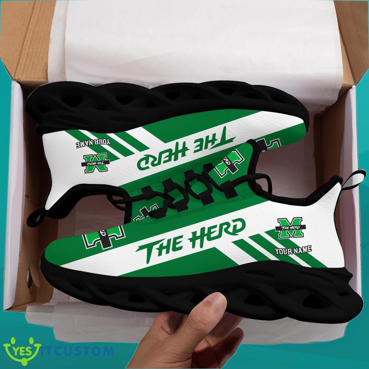 Custom Name NCAA Teams Marshall Thundering Herd Max Soul Shoes Impressive Gift 3 Custom Name NCAA Teams Marshall Thundering Herd Max Soul Shoes Impressive Gift Product Photo 3