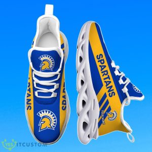 Custom Name NCAA Teams San Jose State Spartans Max Soul Shoes Impressive Gift Product Photo 2