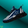 Custom Name NFL Teams Dallas Cowboys Max Soul Shoes Style Gift For Fans Product Photo 1