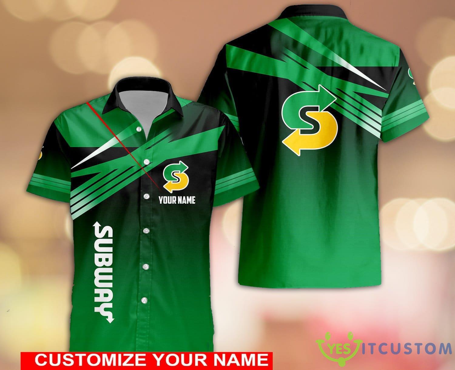 Custom Name subway Aloha Summer Gift Hawaiian Shirt 2 Custom Name subway Aloha Summer Gift Hawaiian Shirt Product Photo 1