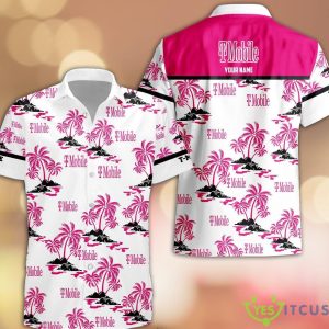 Custom Name t-mobile Hawaiian Shirt New Trend Summer Vacation Gift Product Photo 1