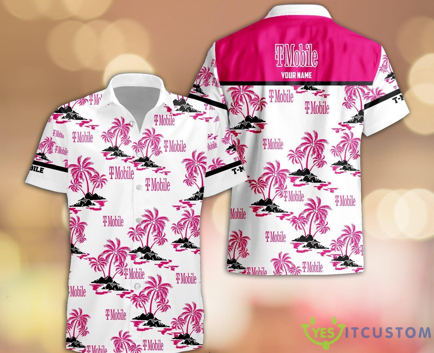 Custom Name t-mobile Hawaiian Shirt New Trend Summer Vacation Gift 2 Custom Name t-mobile Hawaiian Shirt New Trend Summer Vacation Gift Product Photo 1