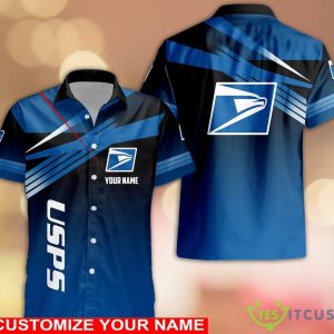 Custom Name usps Aloha Summer Gift Hawaiian Shirt Product Photo 1