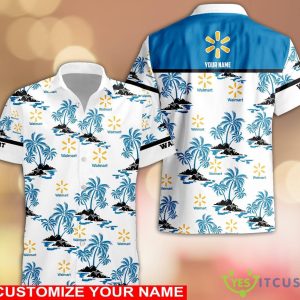 Custom Name walmart Aloha Summer Gift Hawaiian Shirt Product Photo 1