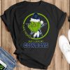 Dallas Cowboys NFL Christmas Grinch I Hate People But I Love My Favorite Football Team T Shirt - Black T-Shirt