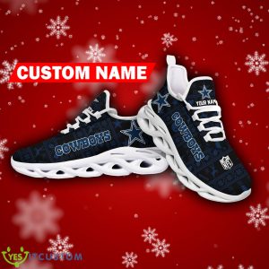 Dallas Cowboys NFL Max Soul Sneakers Ugly Christmas Chunky Shoes Personalized - Dallas Cowboys NFL Max Soul Sneakers Ugly Christmas Chunky Shoes Personalized Photo 5