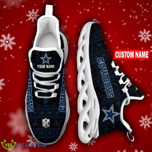 Dallas Cowboys NFL Max Soul Sneakers Ugly Christmas Chunky Shoes Personalized - Dallas Cowboys NFL Max Soul Sneakers Ugly Christmas Chunky Shoes Personalized Photo 6