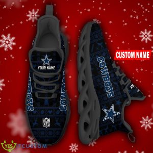 Dallas Cowboys NFL Max Soul Sneakers Ugly Christmas Chunky Shoes Personalized - Dallas Cowboys NFL Max Soul Sneakers Ugly Christmas Chunky Shoes Personalized Photo 3