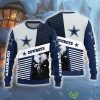 Dallas Cowboys Skull Ugly Sweater Fans Christmas Gift Sweatshirt For Men Women - Dallas Cowboys Skull Ugly Sweater Fans Christmas Gift Sweatshirt For Men Women