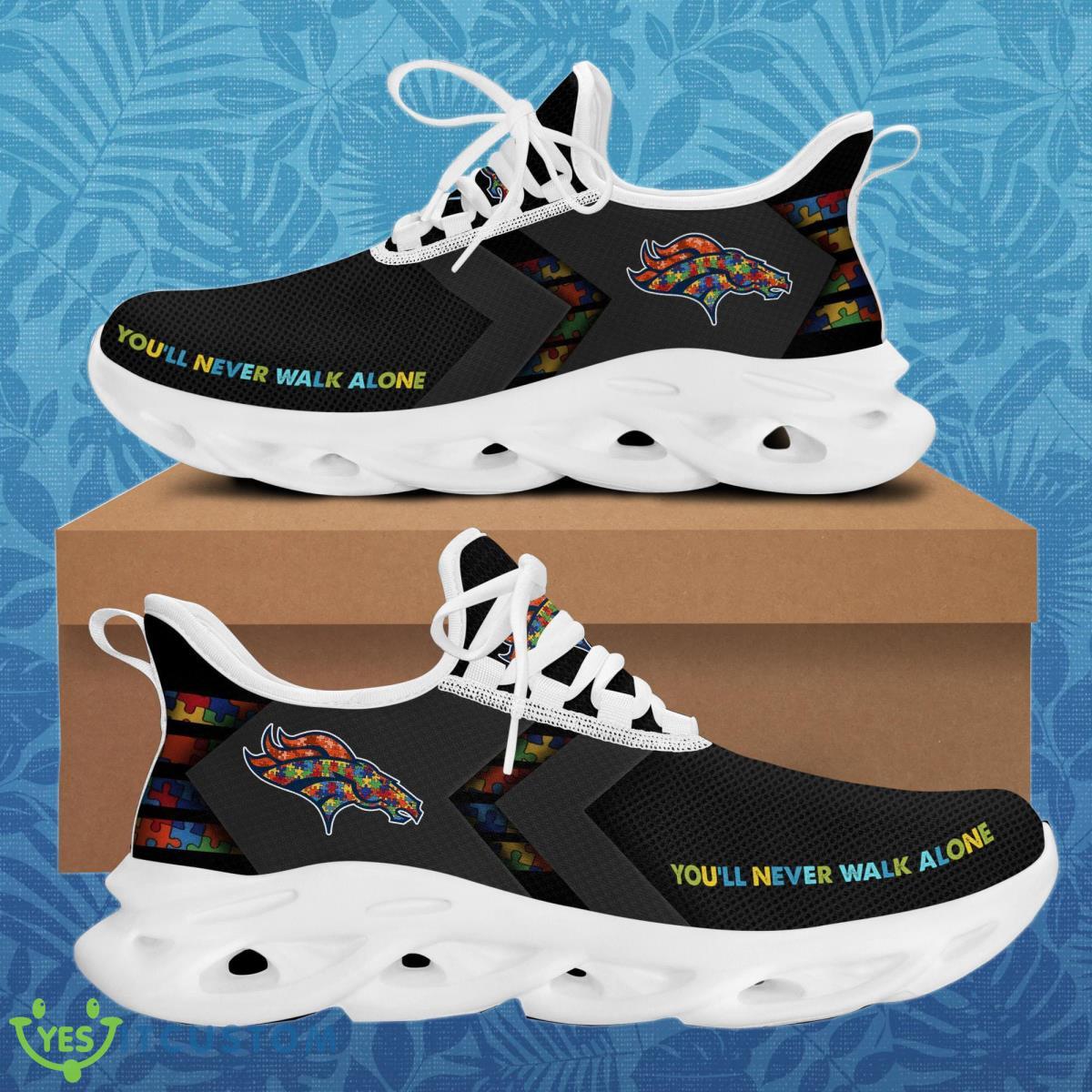 Denver Broncos Autism Max Soul Sneakers Best Gift 6 Denver Broncos Autism Max Soul Sneakers Best Gift Product Photo 2