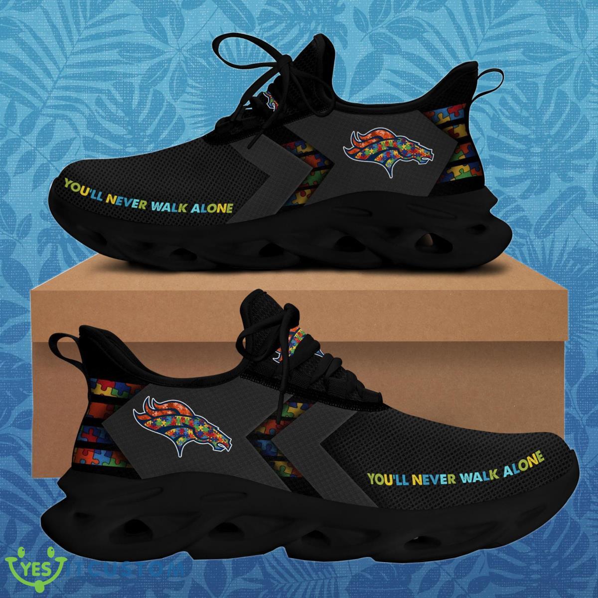 Denver Broncos Autism Max Soul Sneakers Best Gift 5 Denver Broncos Autism Max Soul Sneakers Best Gift Product Photo 1