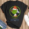 Denver Broncos NFL Christmas Grinch I Hate People But I Love My Favorite Football Team T Shirt - Black T-Shirt