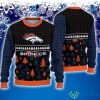 Denver Broncos Ugly Christmas Sweater Knitted Red Knitted Gift For Fans - Denver Broncos Ugly Christmas Sweater Knitted Red Knitted Gift For Fans