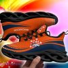 Denver Broncos Xmas Pattern Max Soul Sneakers Snowflakes Christmas Shoes - Denver Broncos Xmas Pattern Chunky Sneakers Ugly Christmas Max Soul Shoes Photo 6