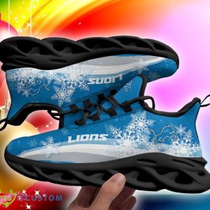 Detroit Lions Christmas Snow Chunky Sneakers Ugly Christmas Max Soul Shoes - Detroit Lions Christmas Snow Chunky Sneakers Ugly Christmas Max Soul Shoes Photo 6