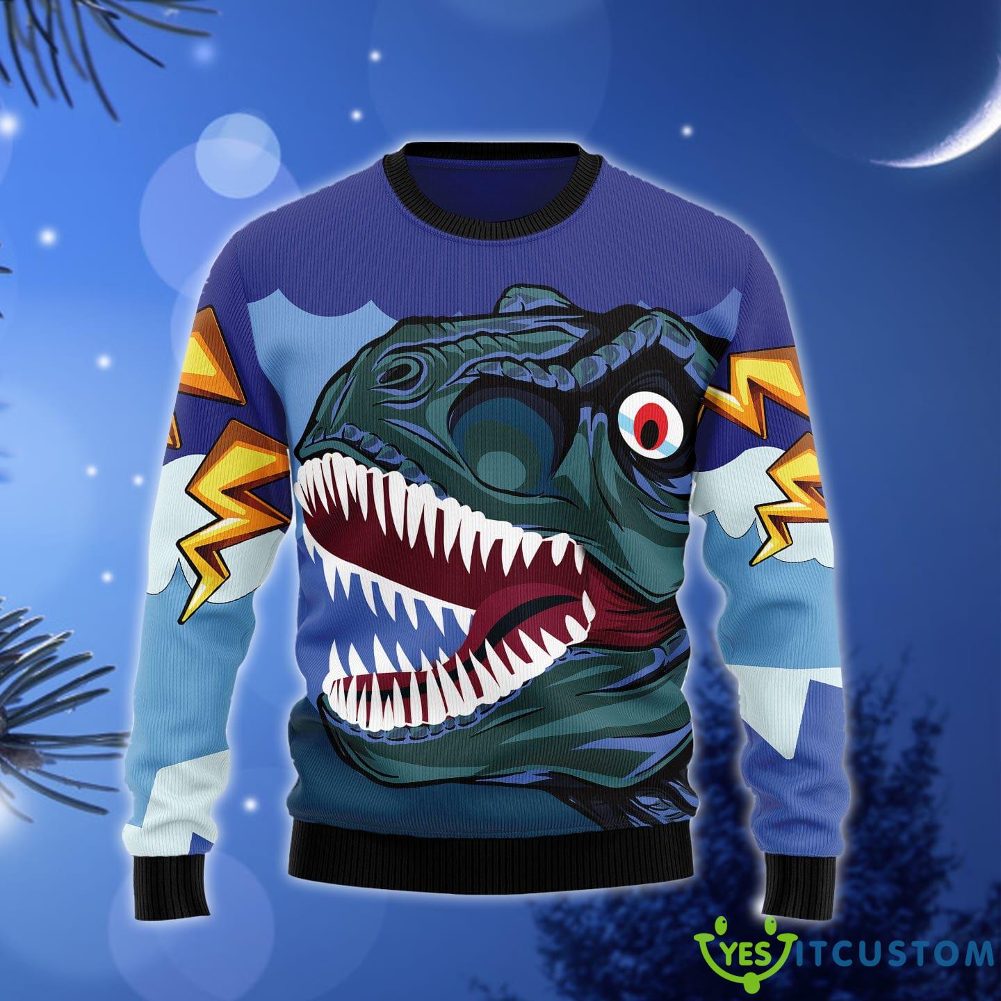 Dinosaur Face Ugly Christmas Sweater Gift Men Women 5 Dinosaur Face Ugly Christmas Sweater Gift Men Women - Dinosaur Face Ugly Christmas Sweater Gift Men Women_1