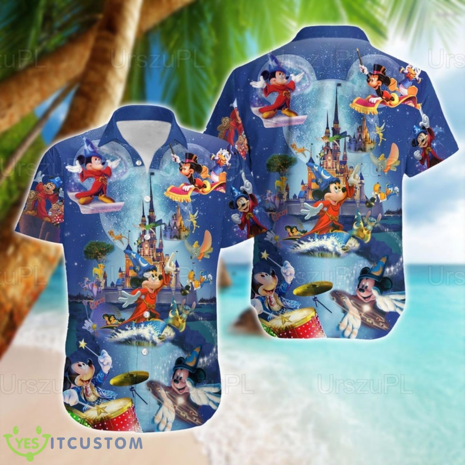 Disney Mickey Magic Hawaiian Shirt Product Photo 1