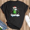 Disney the nightmare before Christmas lights Jack skellington oogie boogie Shirt For Men Women And Youth - Black T-Shirt