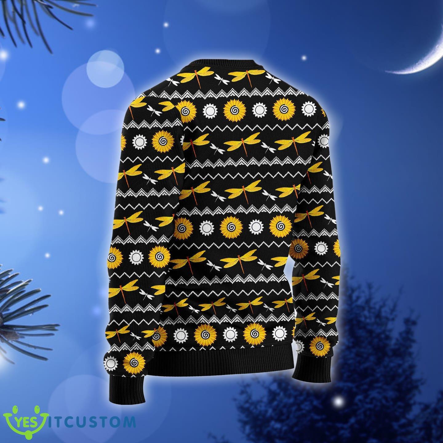 Dragonfly Sunflower Ugly Christmas Sweater Gift Men Women 8 Dragonfly Sunflower Ugly Christmas Sweater Gift Men Women - Dragonfly Sunflower Ugly Christmas Sweater Gift Men Women_2