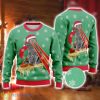 Drax Ugly Christmas Sweater, Pizza Cat With Laser Eye AOP Ugly Christmas Sweater Xmas Gifts Product Photo 1