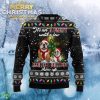 English Bulldog Show Up Christmas Ugly Sweater Product Photo 1