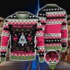 Flockin’ Around The Christmas Tree Flamingo Ugly Sweater Xmas Christmas Gift Vacation Product Photo 1
