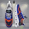 Florida Gators Collection Sneakers Flower Pattern Max Soul Shoes Product Photo 1
